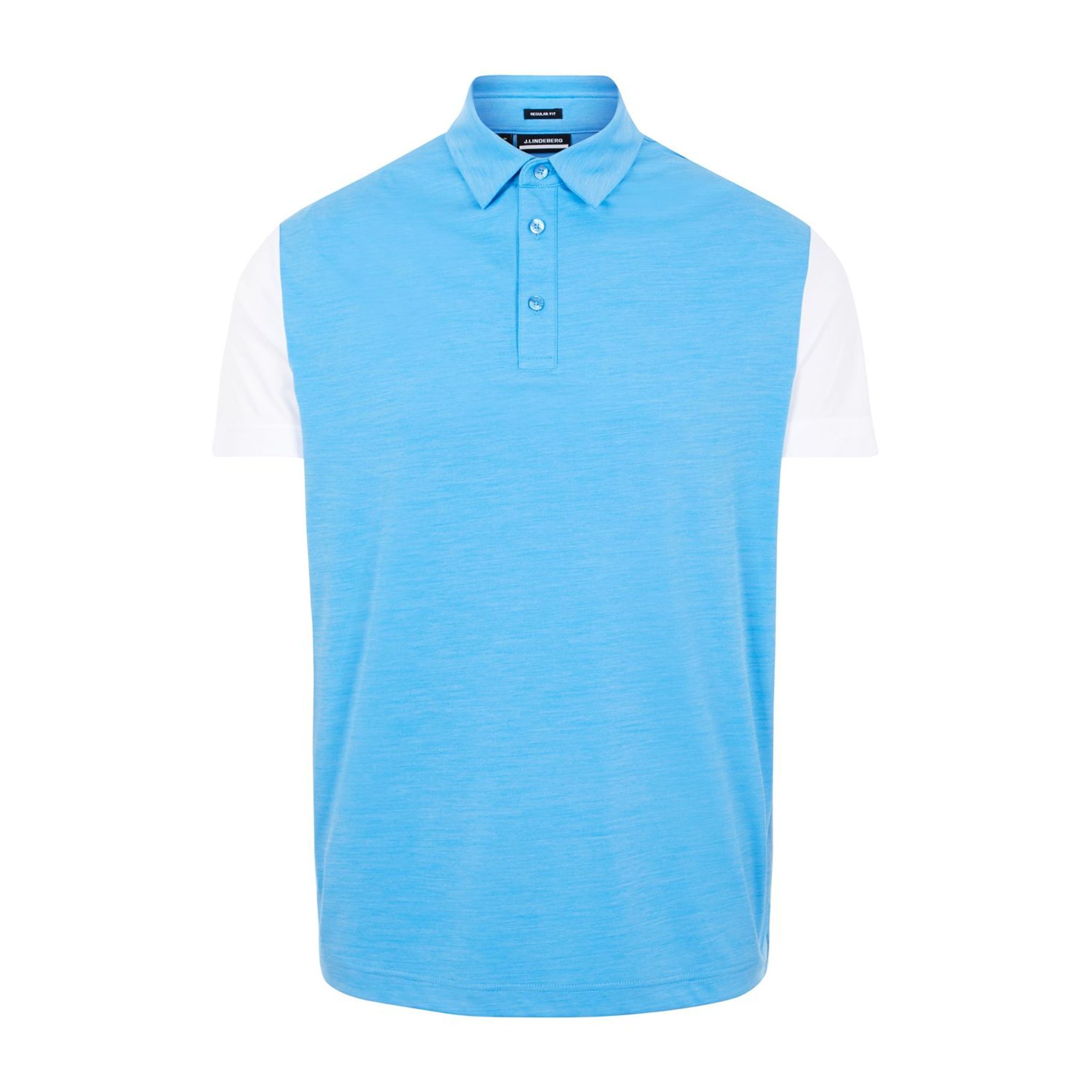 J. Lindeberg M Harry Regular Fit SS Polo Blu Oceano Uomo