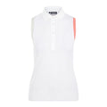 J. Lindeberg W Malin SL Top Bianco Donna