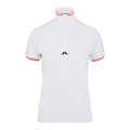 J. Lindeberg W Minna SS Polo Bianco Donna