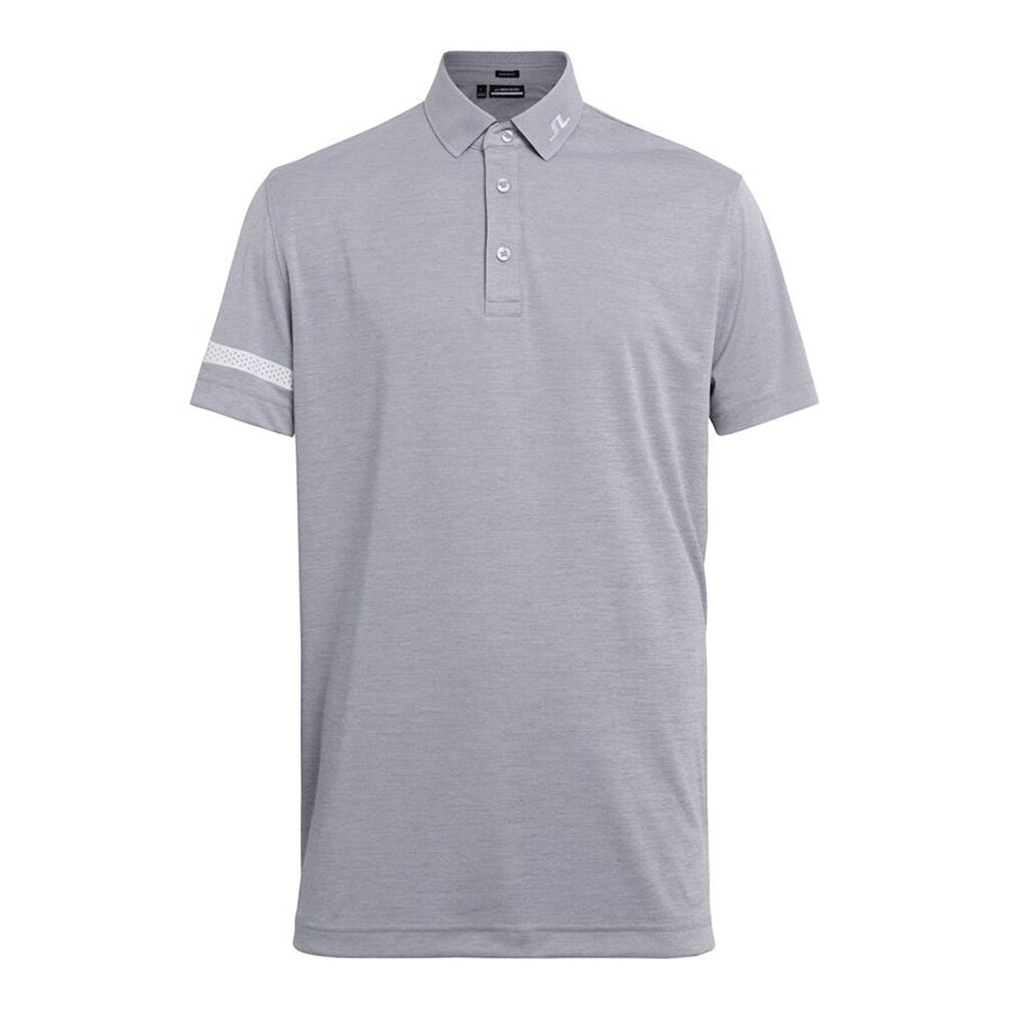 Polo da golf J. Lindeberg M Heath Regular Fit Micro Chip Melange Uomo