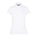 J. Lindeberg W Cara SS Polo Animal Grigio Bianco Donna