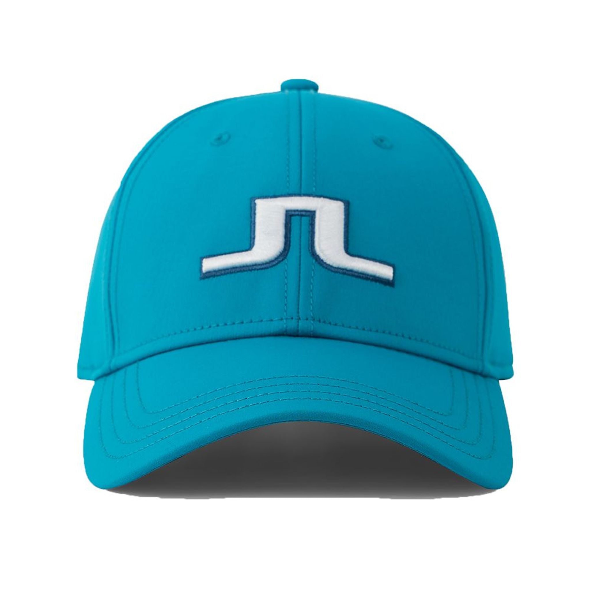 J. Lindeberg Angus Cappello da golf smaltato blu da uomo