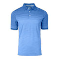 Polo Kjus M Melange Fading SS Strong Blue Mel Uomo