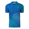Polo Kjus M Spot Printed SS blu intenso da uomo