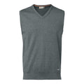 Kjus M Kirk V-Neck Vest Steel Greymelange Uomo