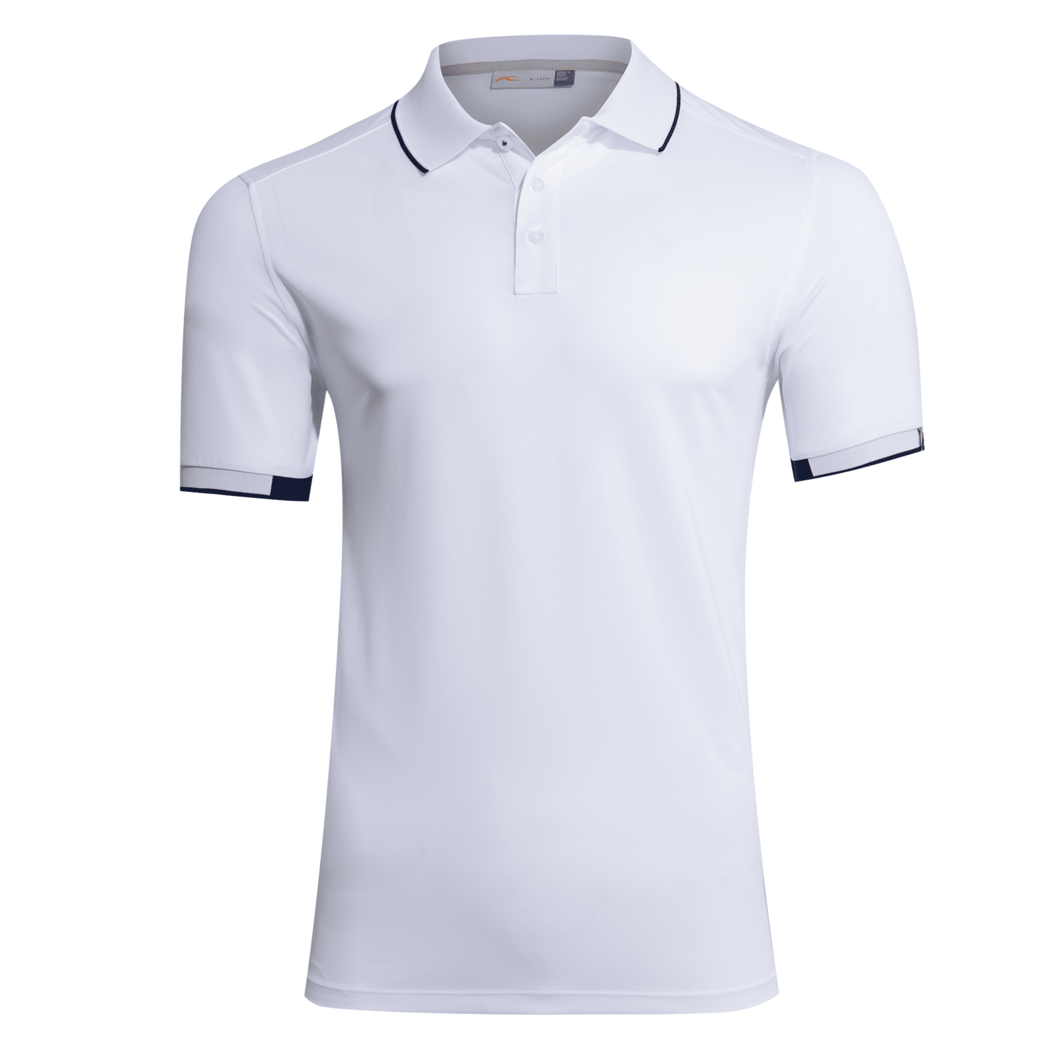 Polo da golf Kjus Steve bianca da uomo