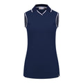 Polo da golf da donna Kjus Vneck S/L