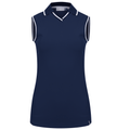Polo da golf da donna Kjus Vneck S/L