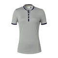 Kjus W Elena Stripe SS Polo Atlanta Blu/Bianco Donna