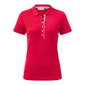Polo Kjus W Sanna SS Jalapeno Rossa da donna