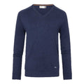 Kjus M Pullover scollo a V Kirk Atlanta Blu maculato Uomo