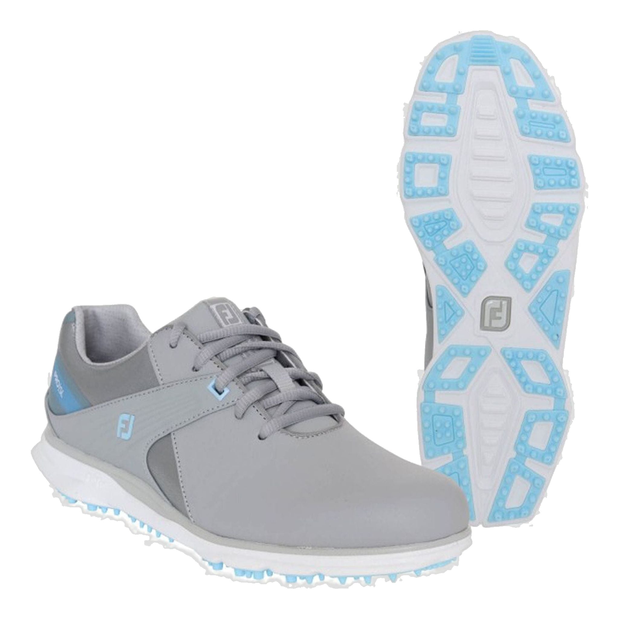 Footjoy W Pro SL Grey/Light Blue Damen