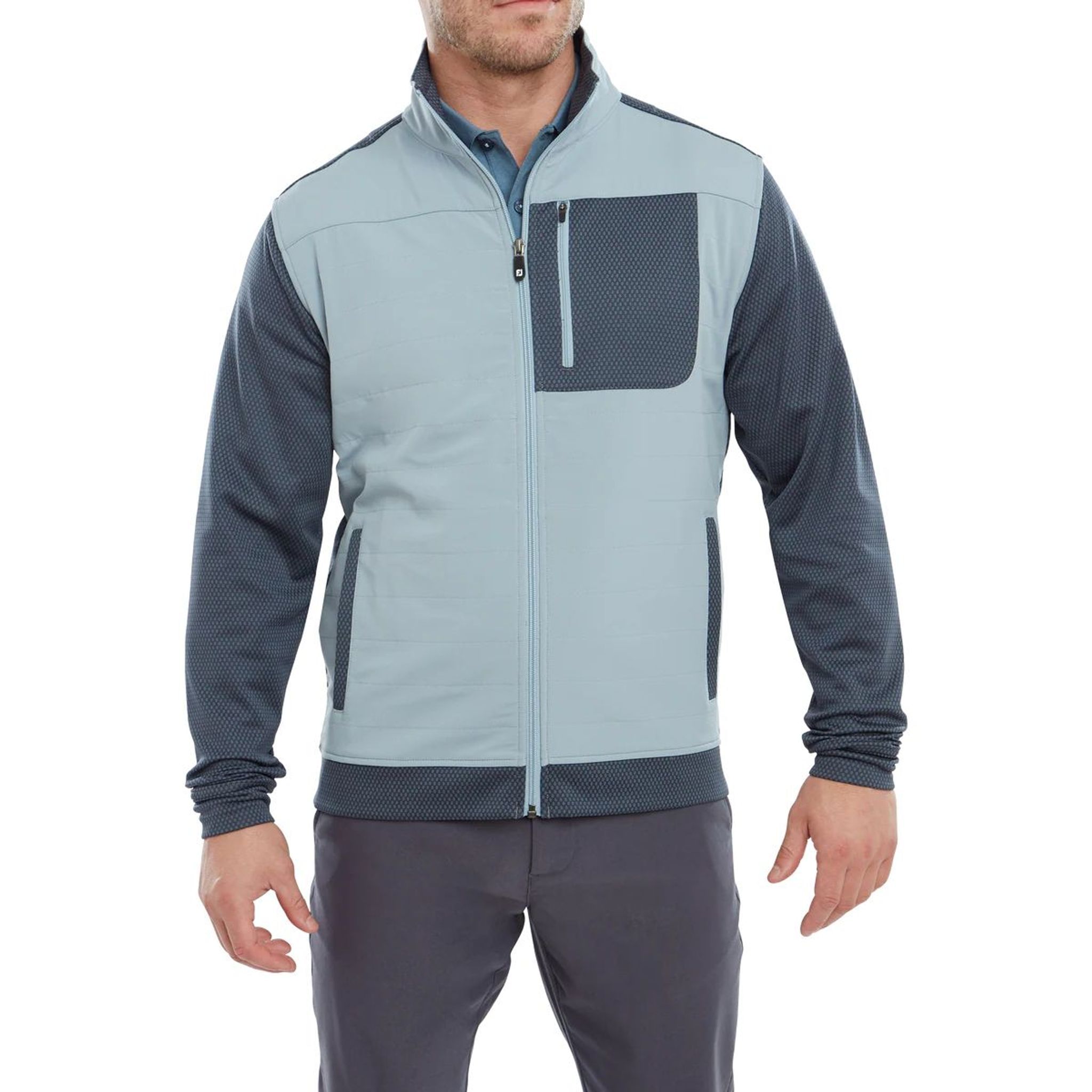 Giacca ibrida da golf Footjoy ThermoSeries Charcoal, Grey Uomo