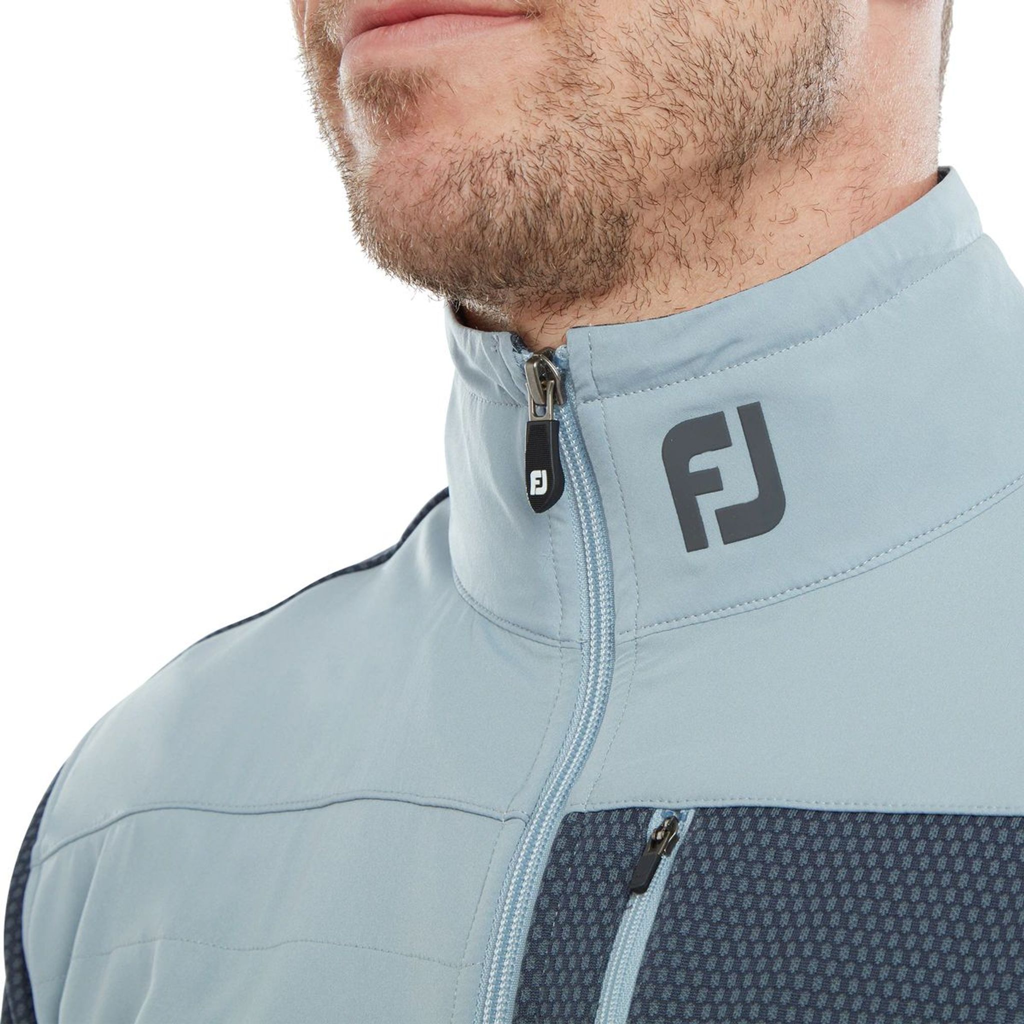 Giacca ibrida da golf Footjoy ThermoSeries Charcoal, Grey Uomo