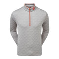 Maglione Footjoy Diamond Jacquard 1/2 Grigio Uomo
