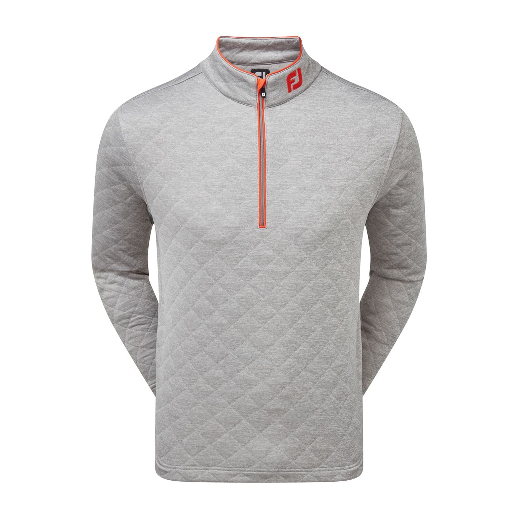 Maglione Footjoy Diamond Jacquard 1/2 Grigio Uomo