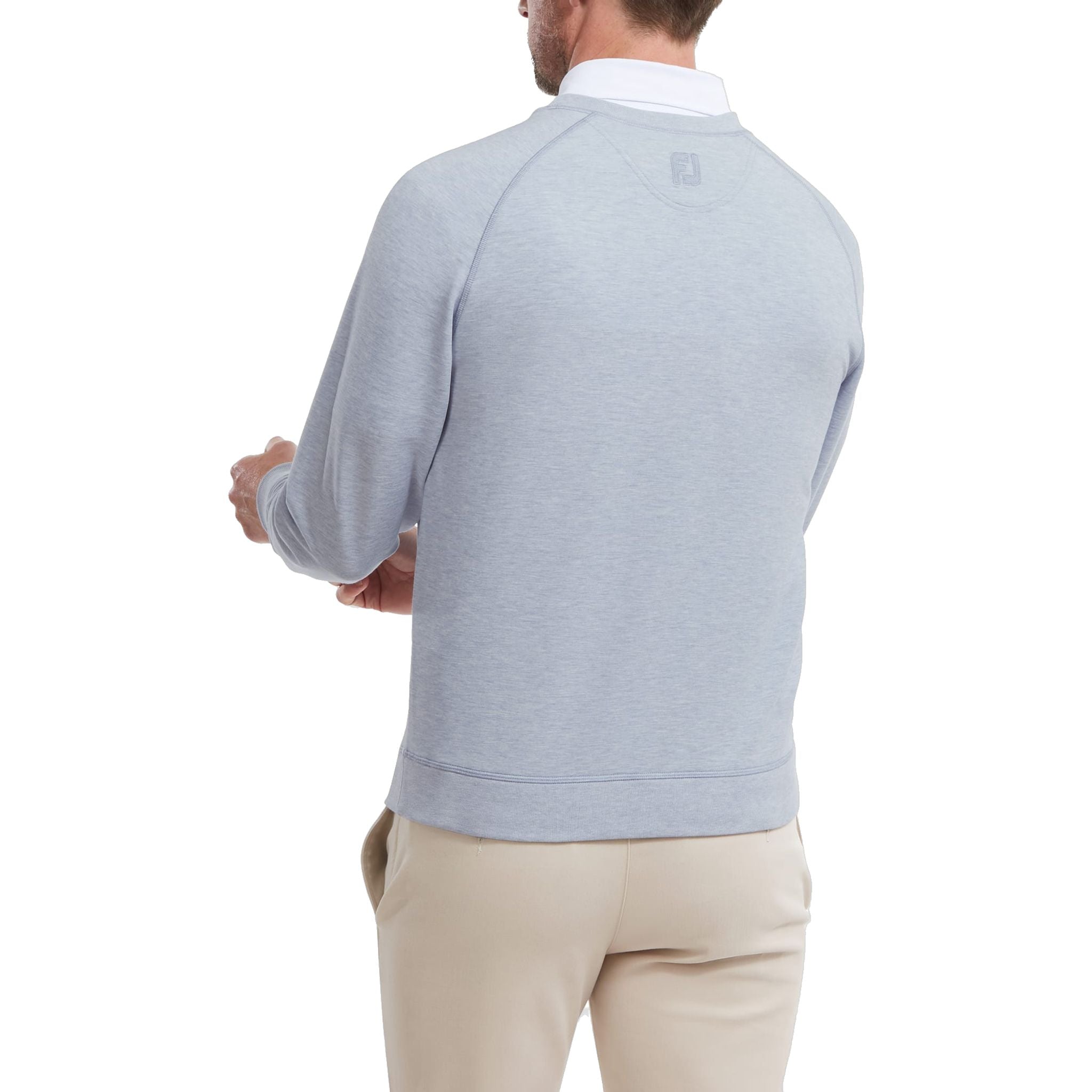 Maglione Footjoy Drirelease French Terry girocollo uomo