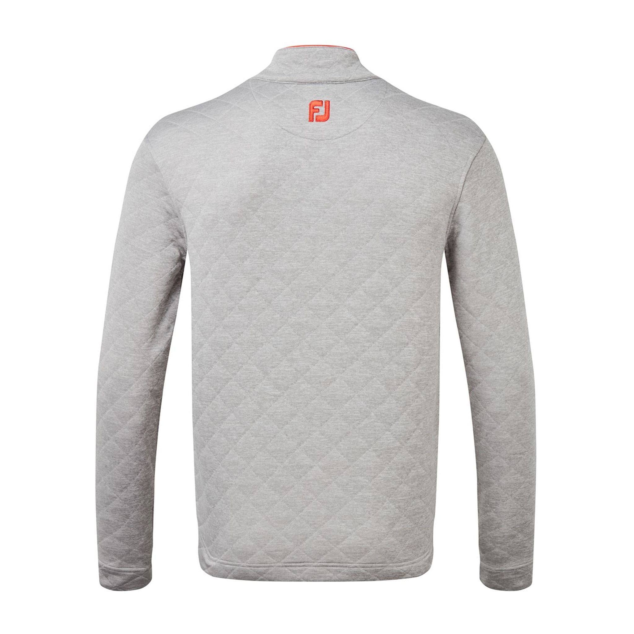 Maglione Footjoy Diamond Jacquard 1/2 Grigio Uomo
