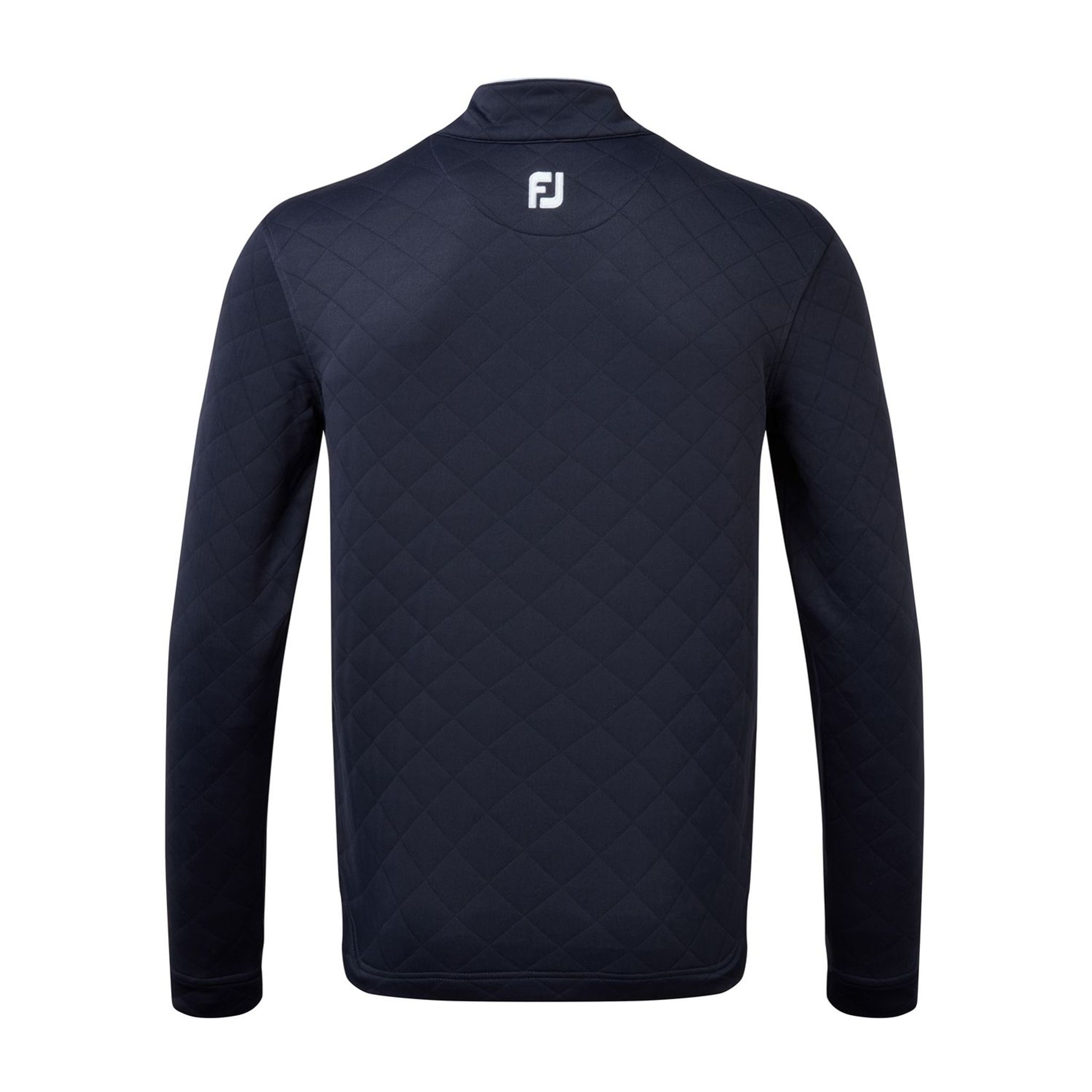 Maglione Footjoy Diamond Jacquard 1/2 Zip Blu Uomo