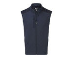 Footjoy M Fleece Gilet trapuntato blu navy da uomo