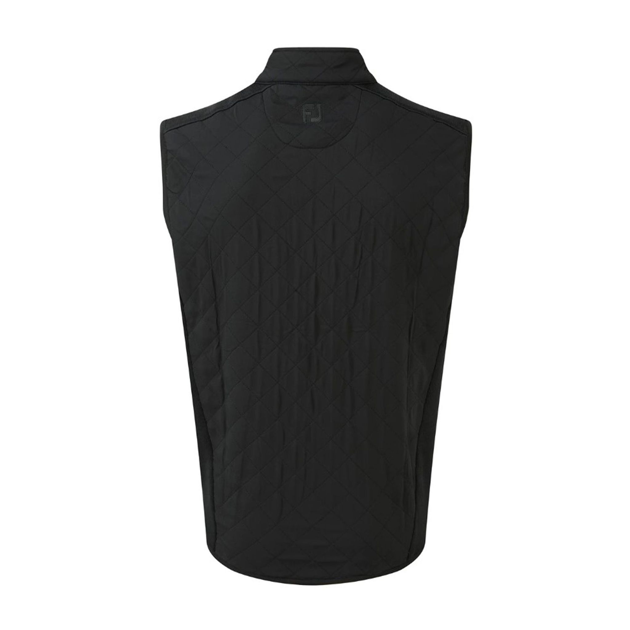 Footjoy M Fleece Gilet trapuntato nero da uomo