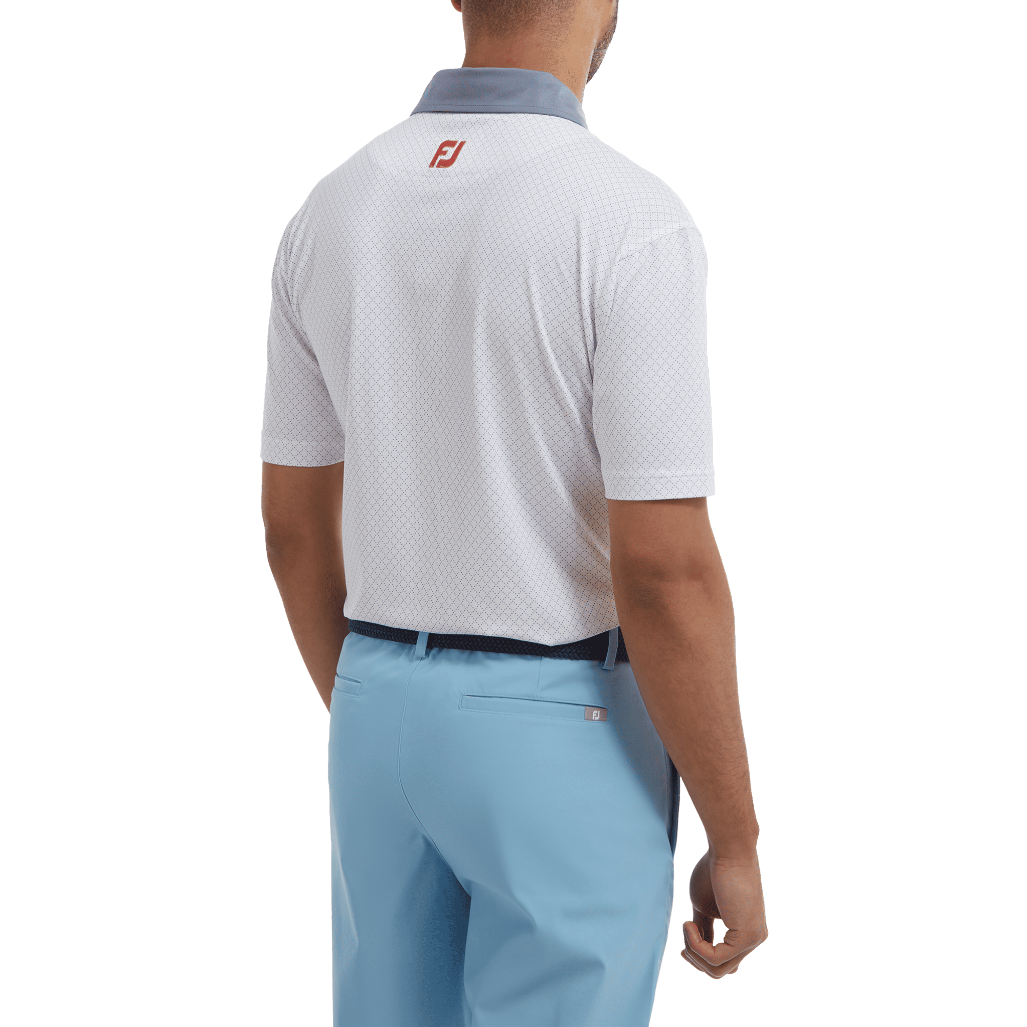 Footjoy Polo Diamond Dot Lisle Uomo