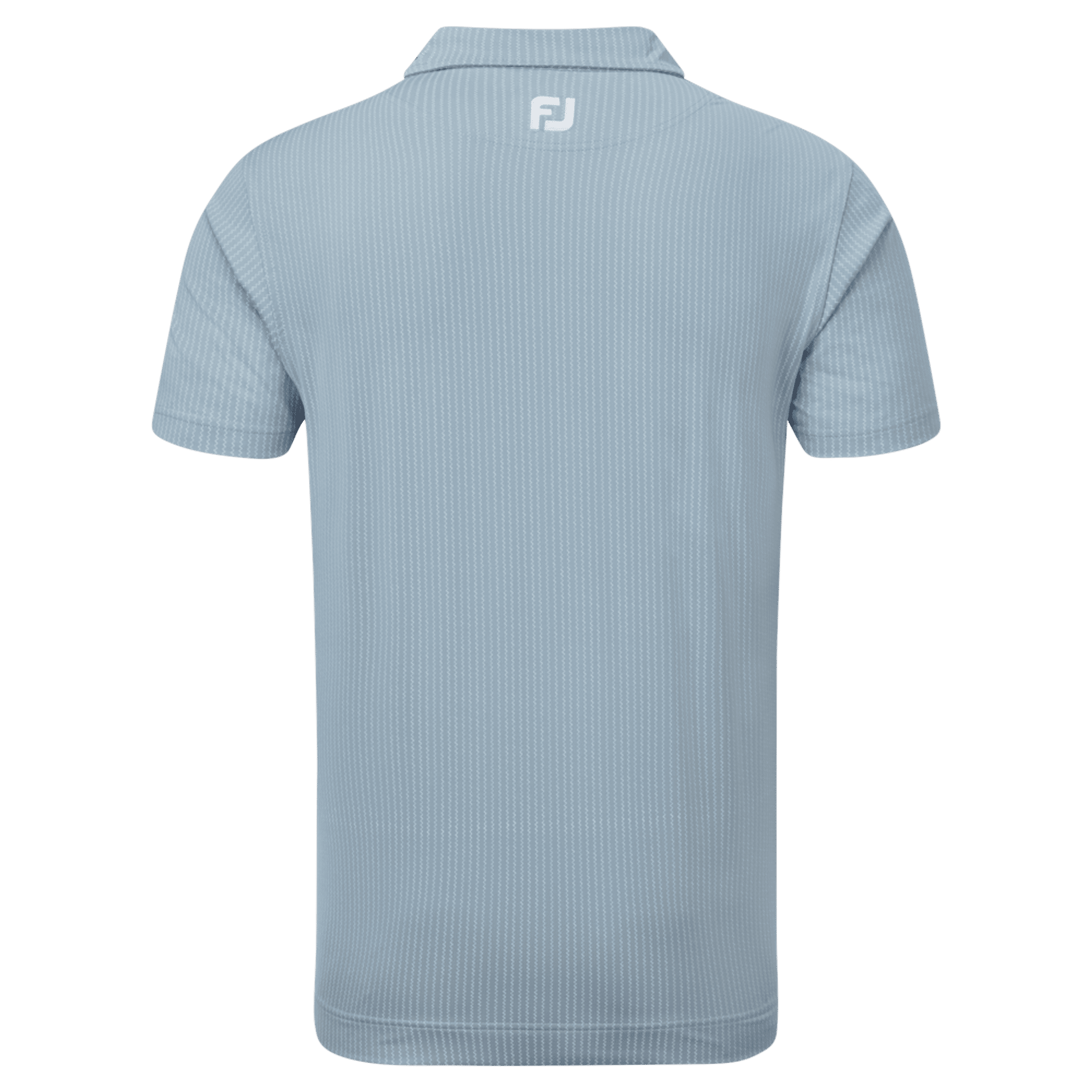 Footjoy Polo Zig-Zag Print Lisle Dove Uomo