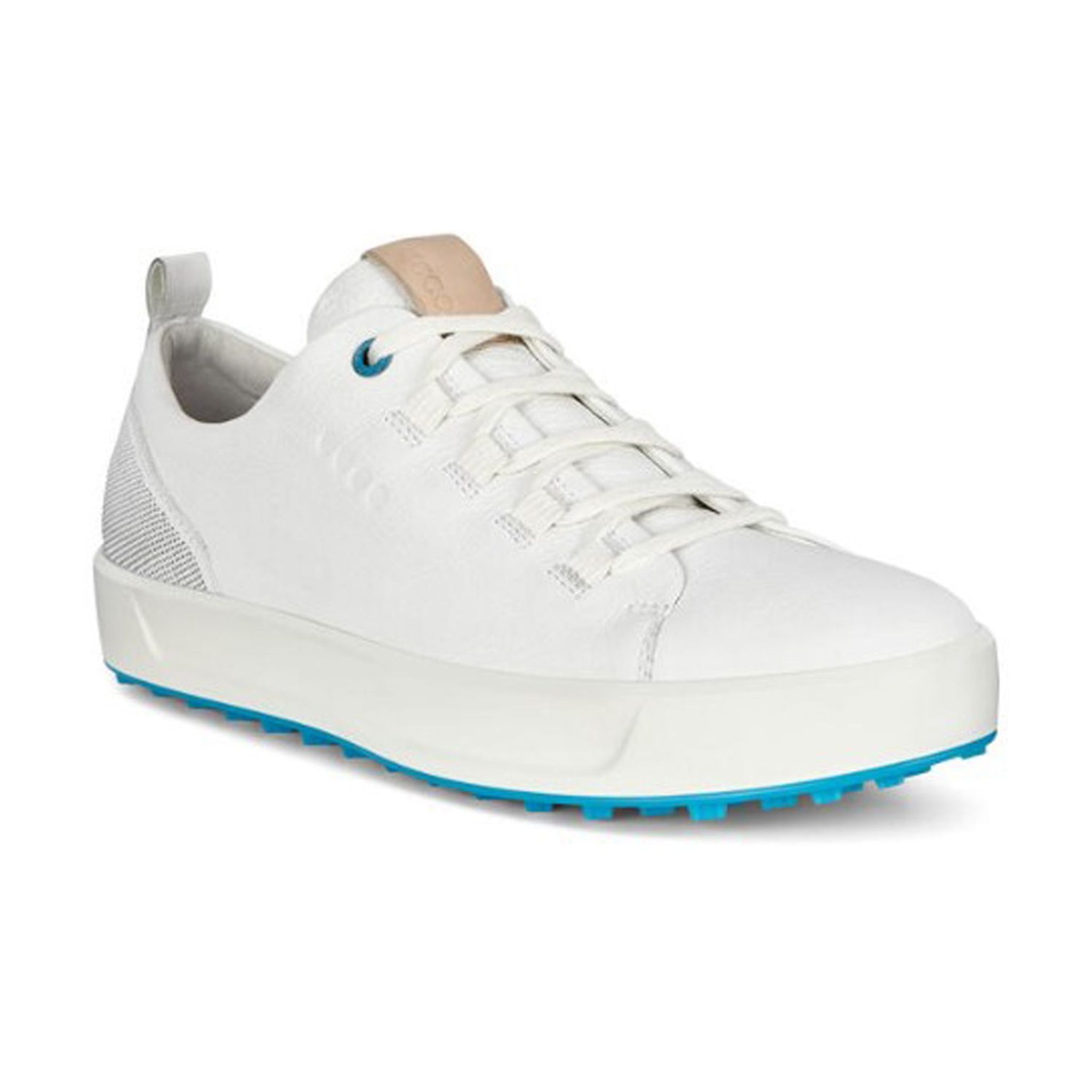 Ecco W Soft Bianco brillante/Blu neon Lyra donna