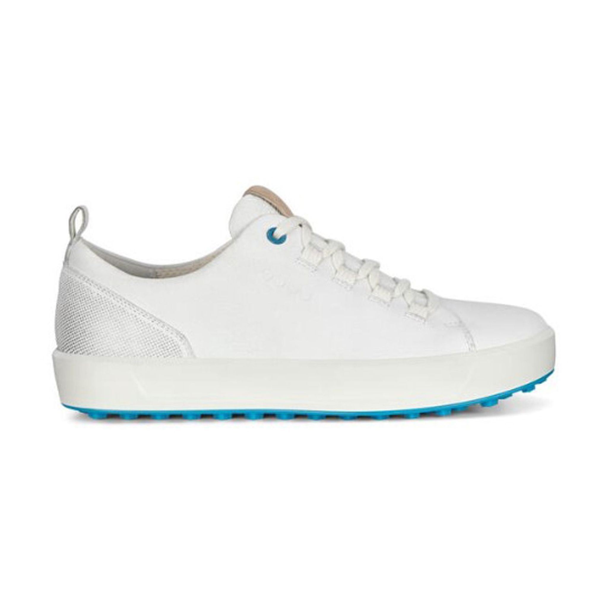 Ecco W Soft Bianco brillante/Blu neon Lyra donna
