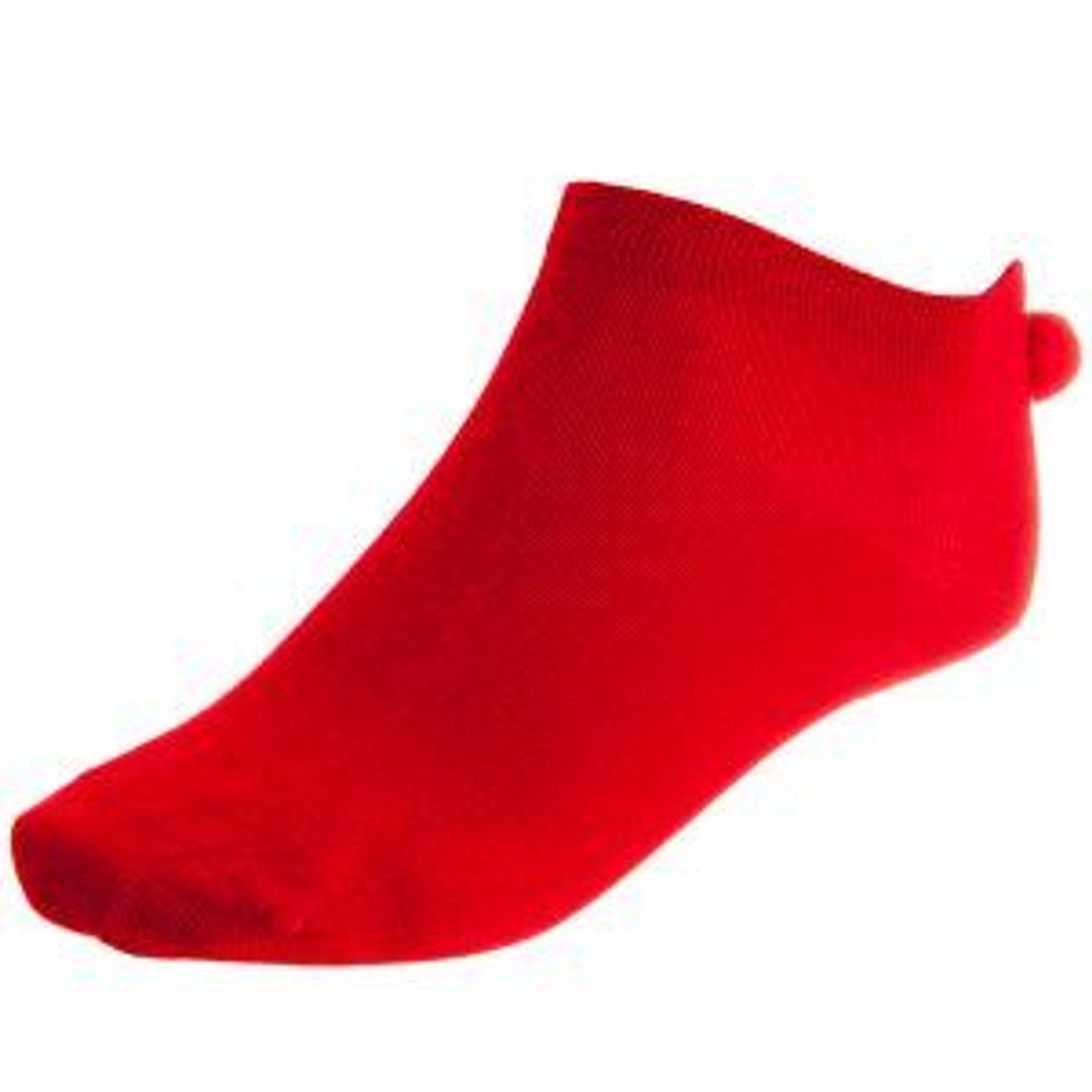 Agenzia Erwin Reithmeier W calzini rossi con pompon 39-42 donna