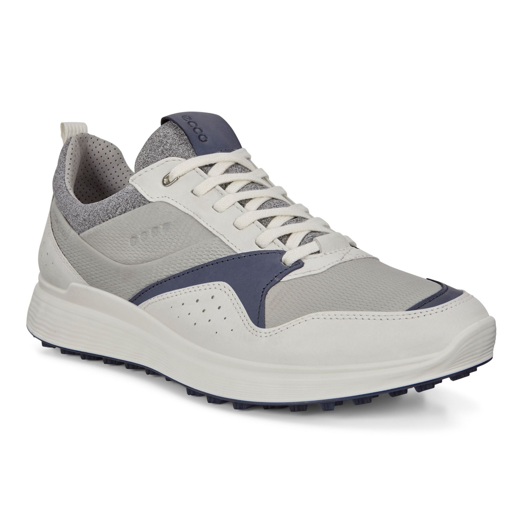 Ecco M S-Casual Bianco/Blu Navy Uomo