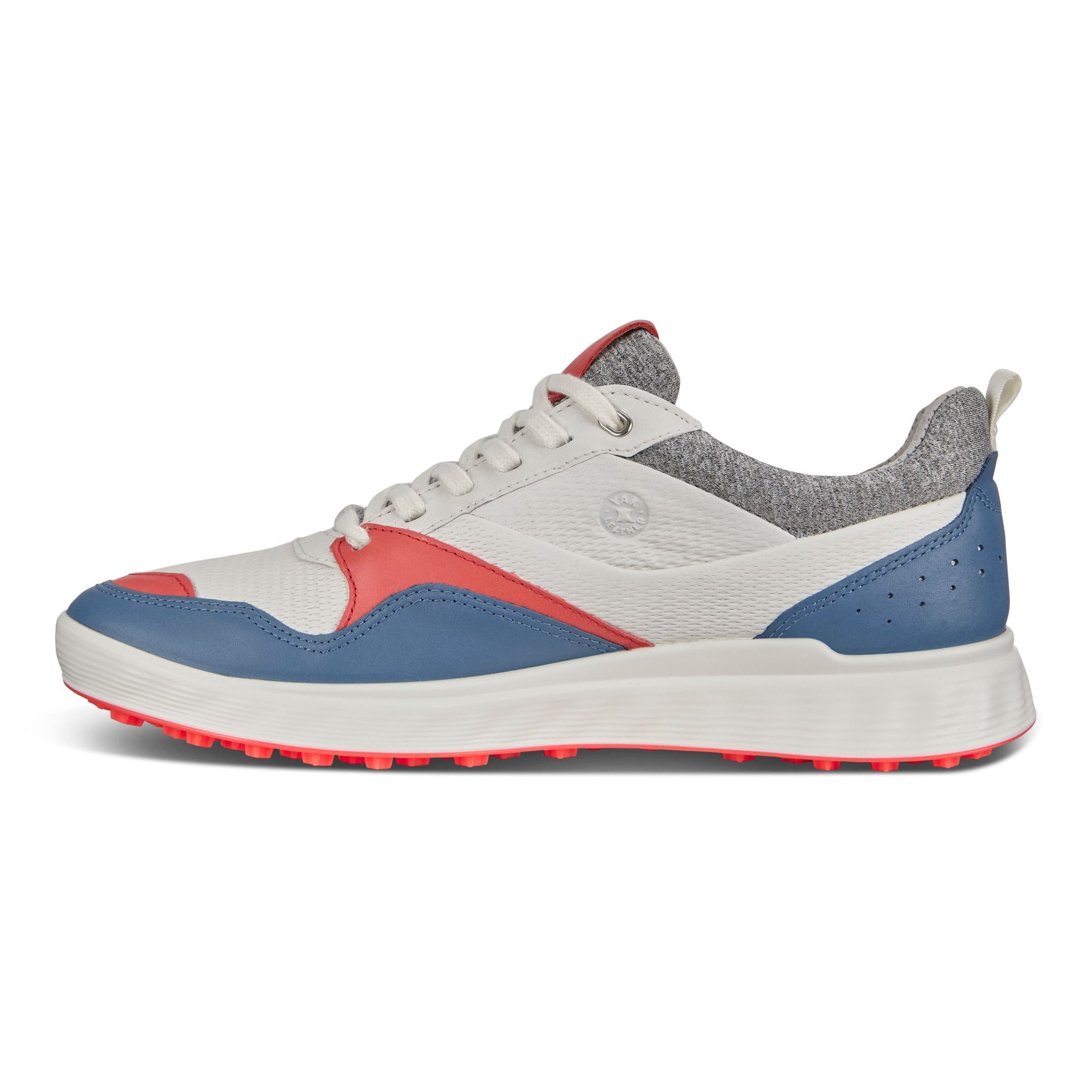 Ecco W S-Casual Retro Blu Corallo/Neon Donna
