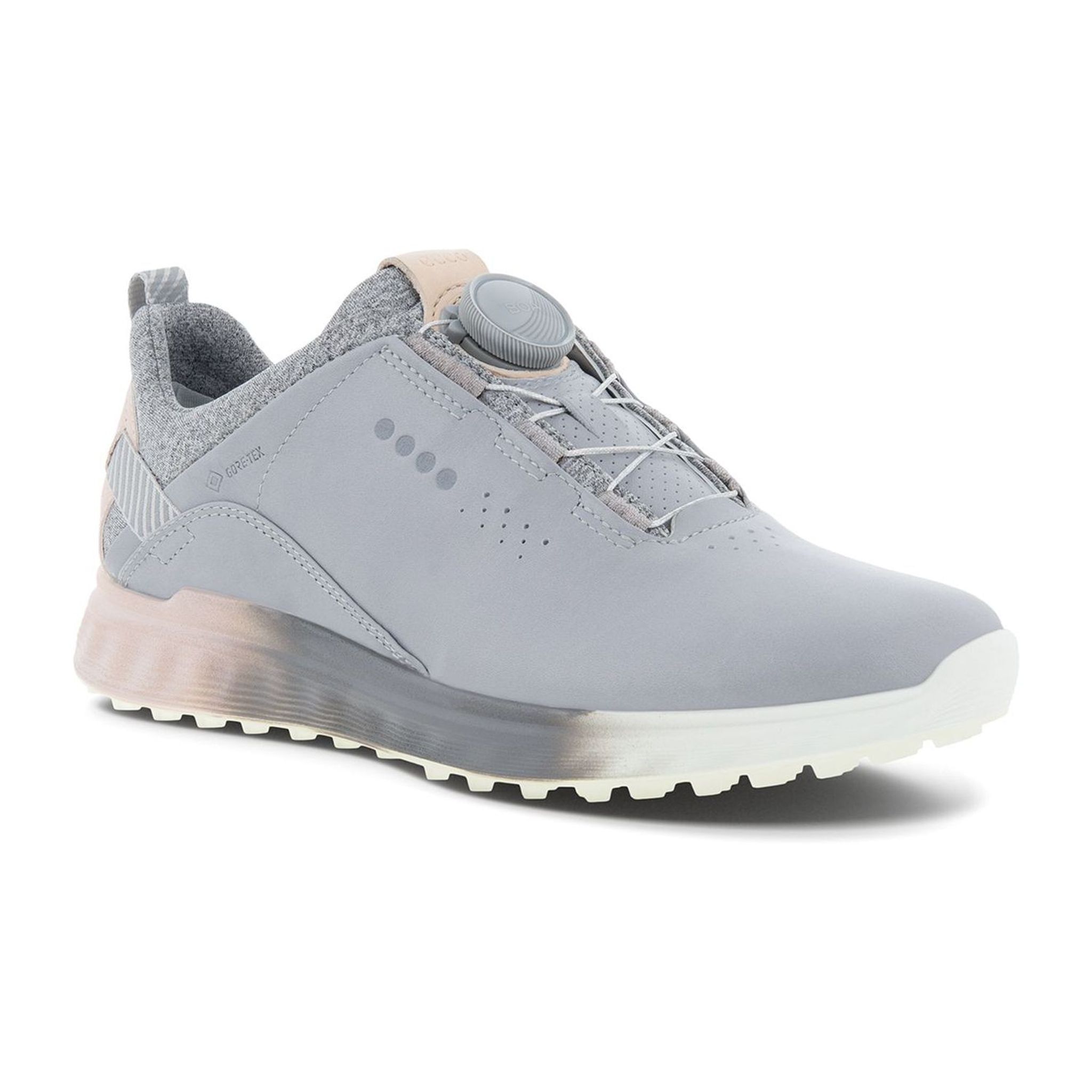 Ecco W S-Three BOA Grigio Argento/Rosa Polvere Donna
