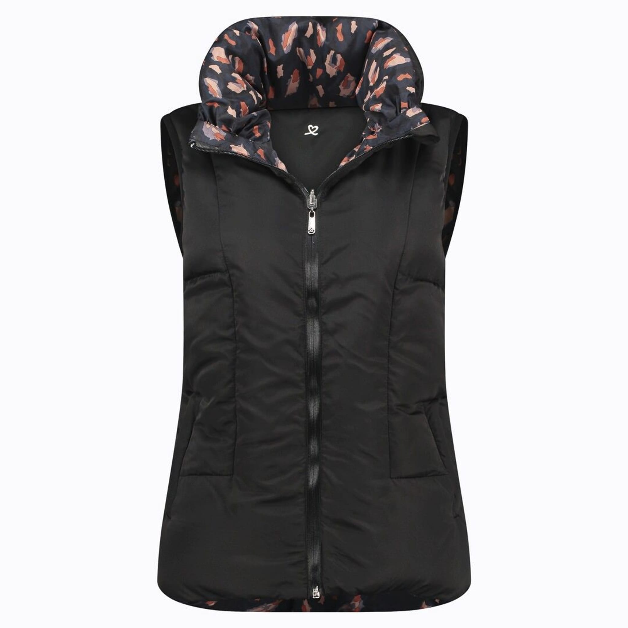Gilet sportivo quotidiano Bezons Donna Donna nera