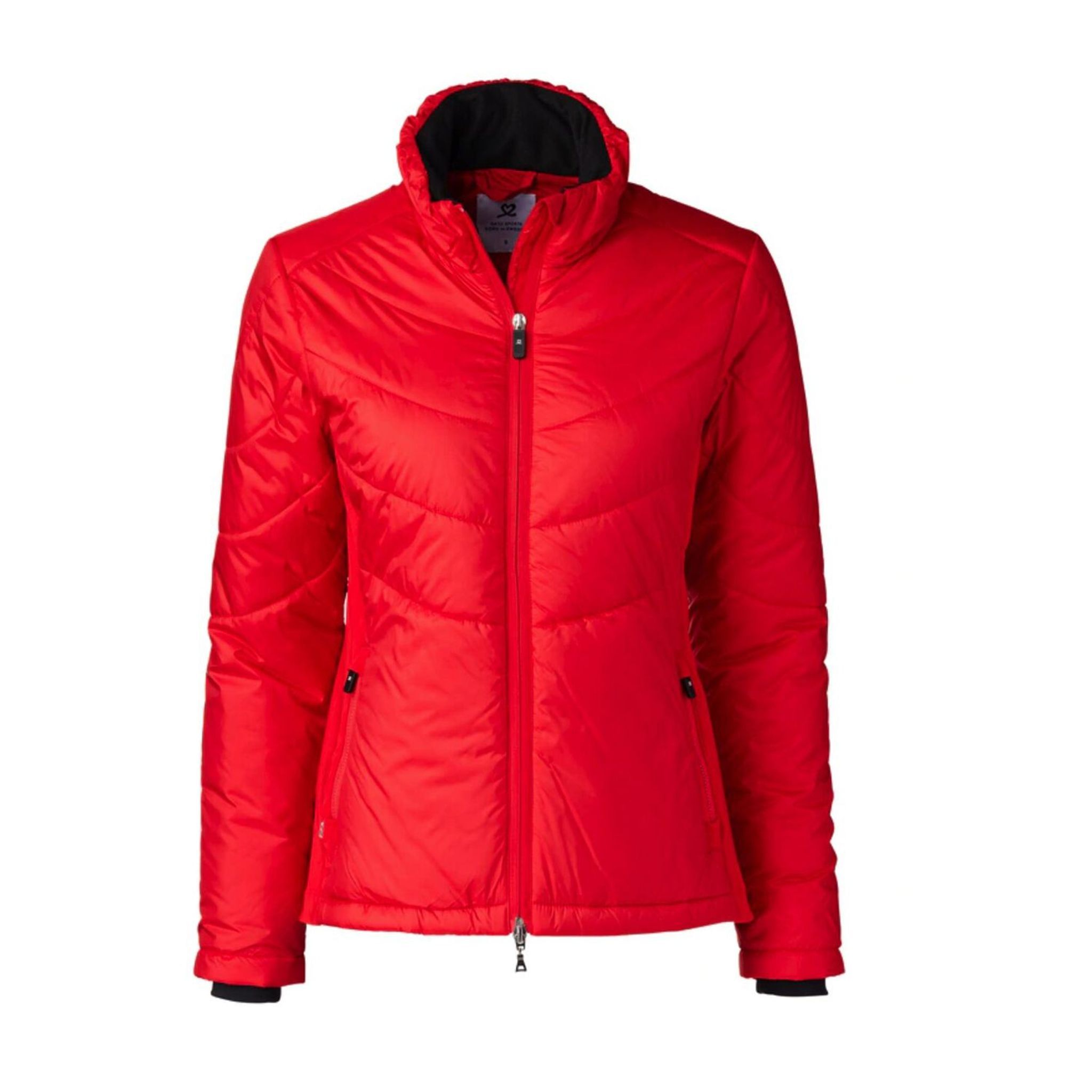 Giacca sportiva quotidiana Jaclyn Cardinal Red Donna
