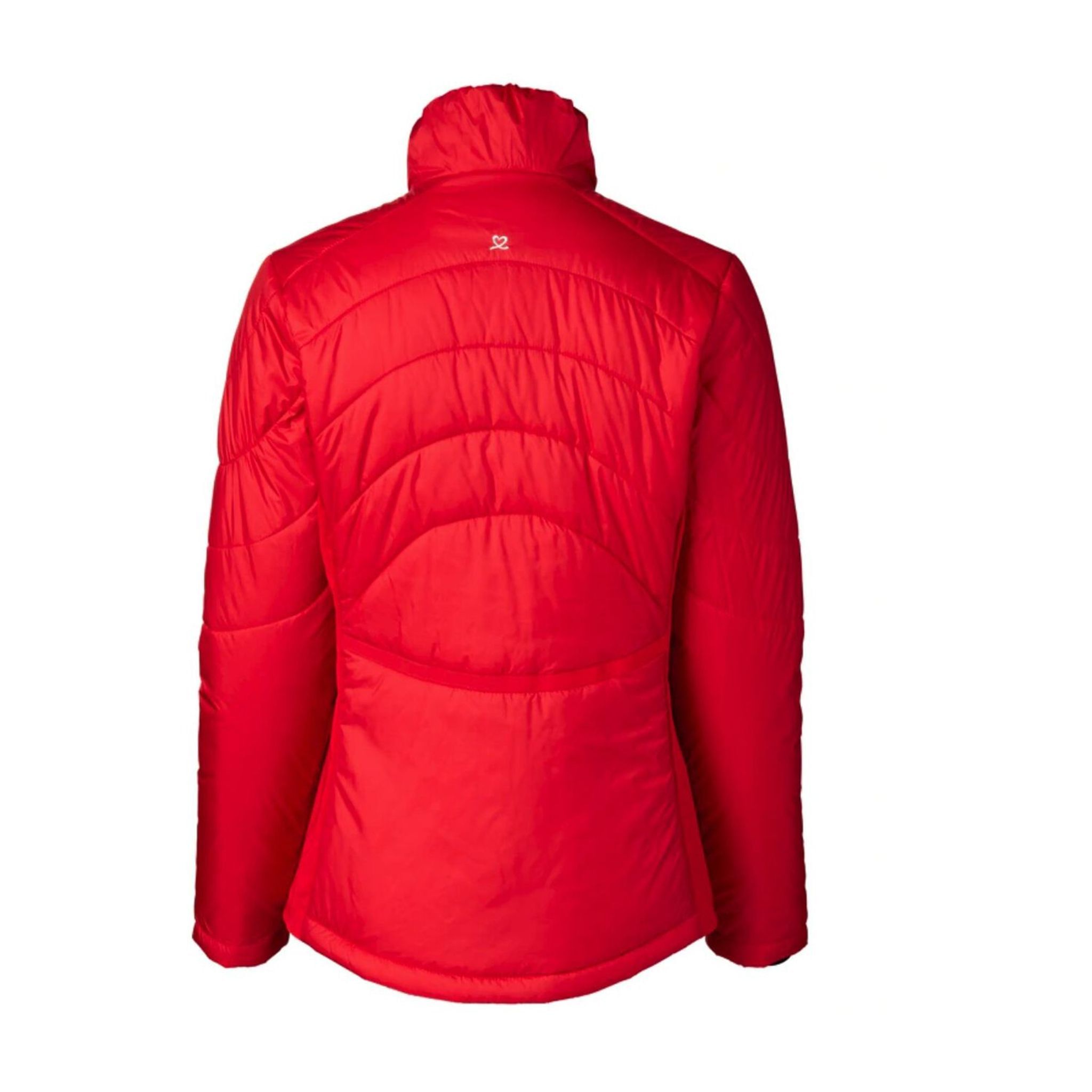 Giacca sportiva quotidiana Jaclyn Cardinal Red Donna