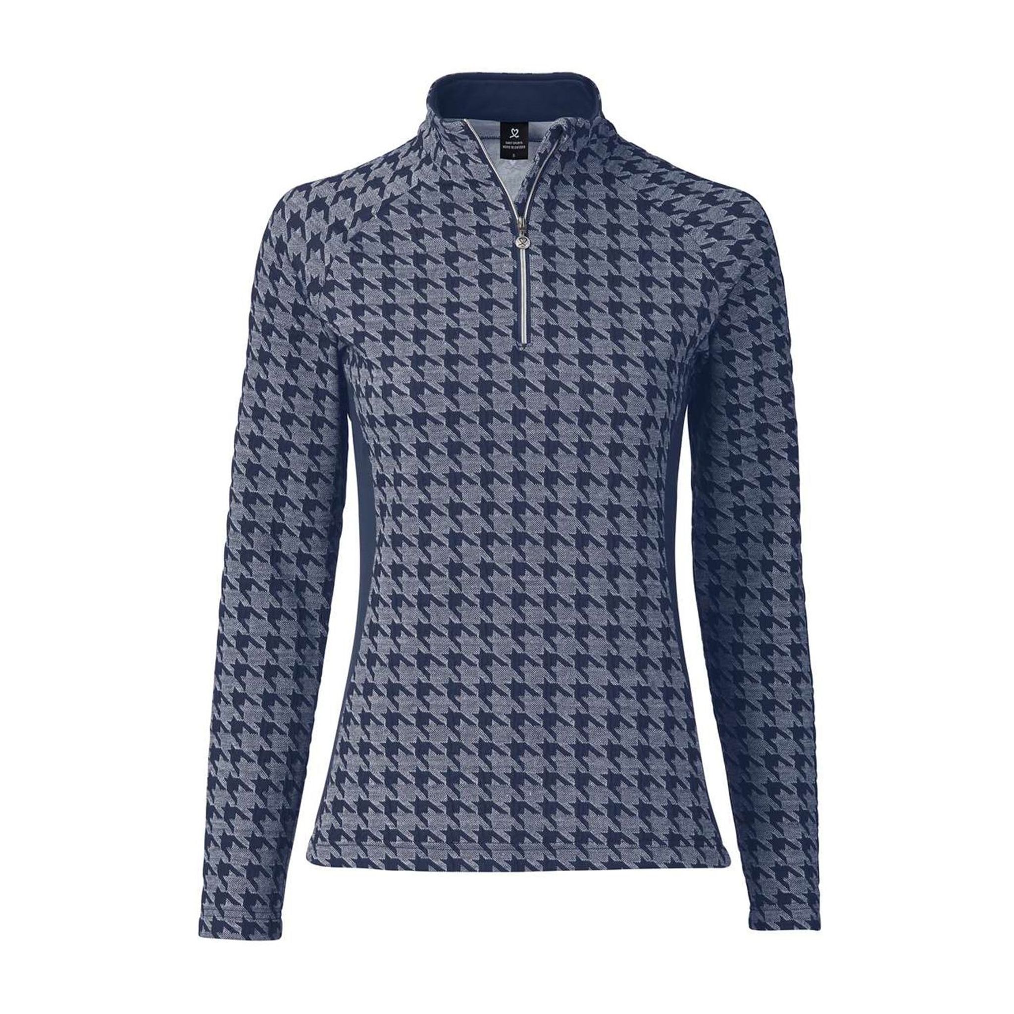 Daily Sports Beata LS Half Neck Polo Crown Blue Donna