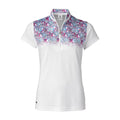 Polo da donna Daily Sports Paisley bianca da donna