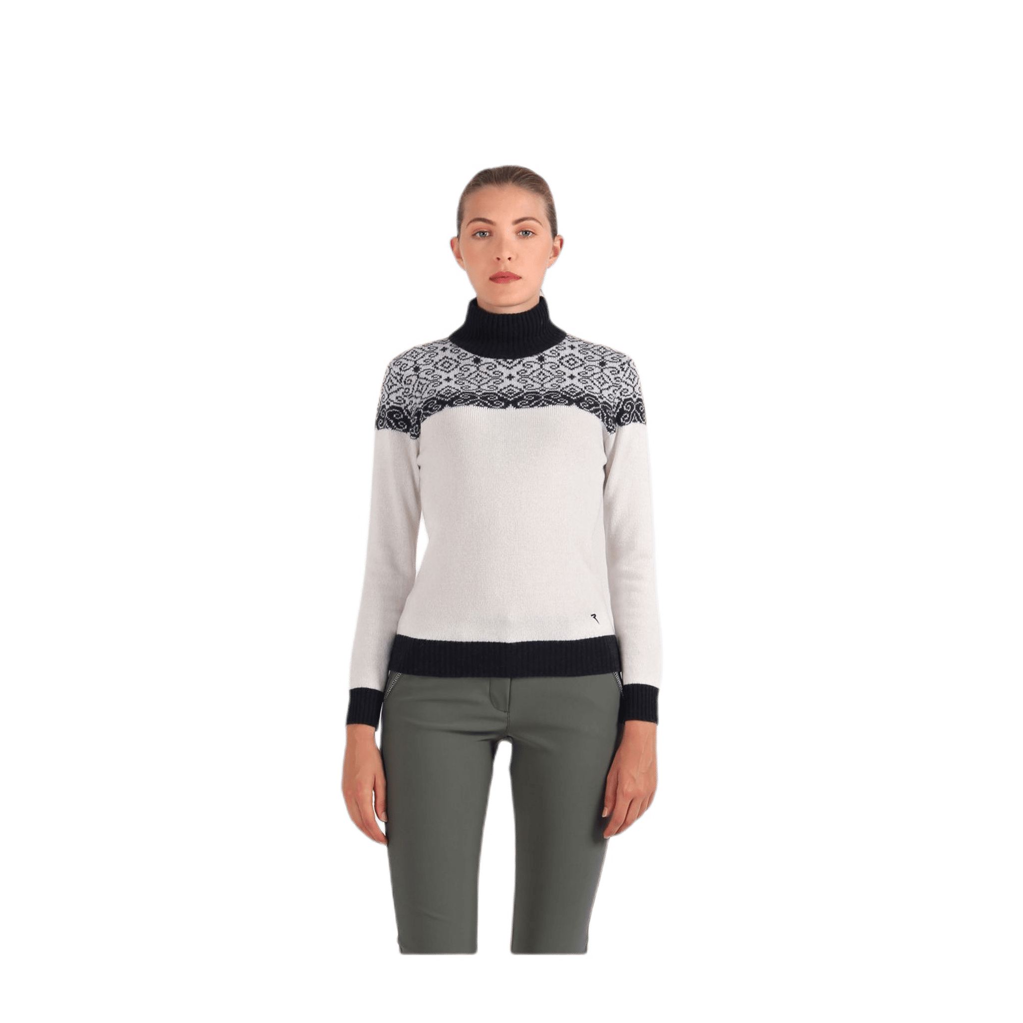 Chervo W Pullover Naka Bianco Donna