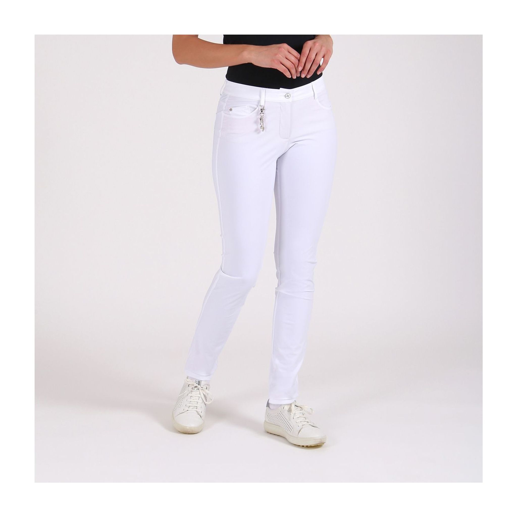 Pantaloni Chervo Sheedy W Bianco Donna
