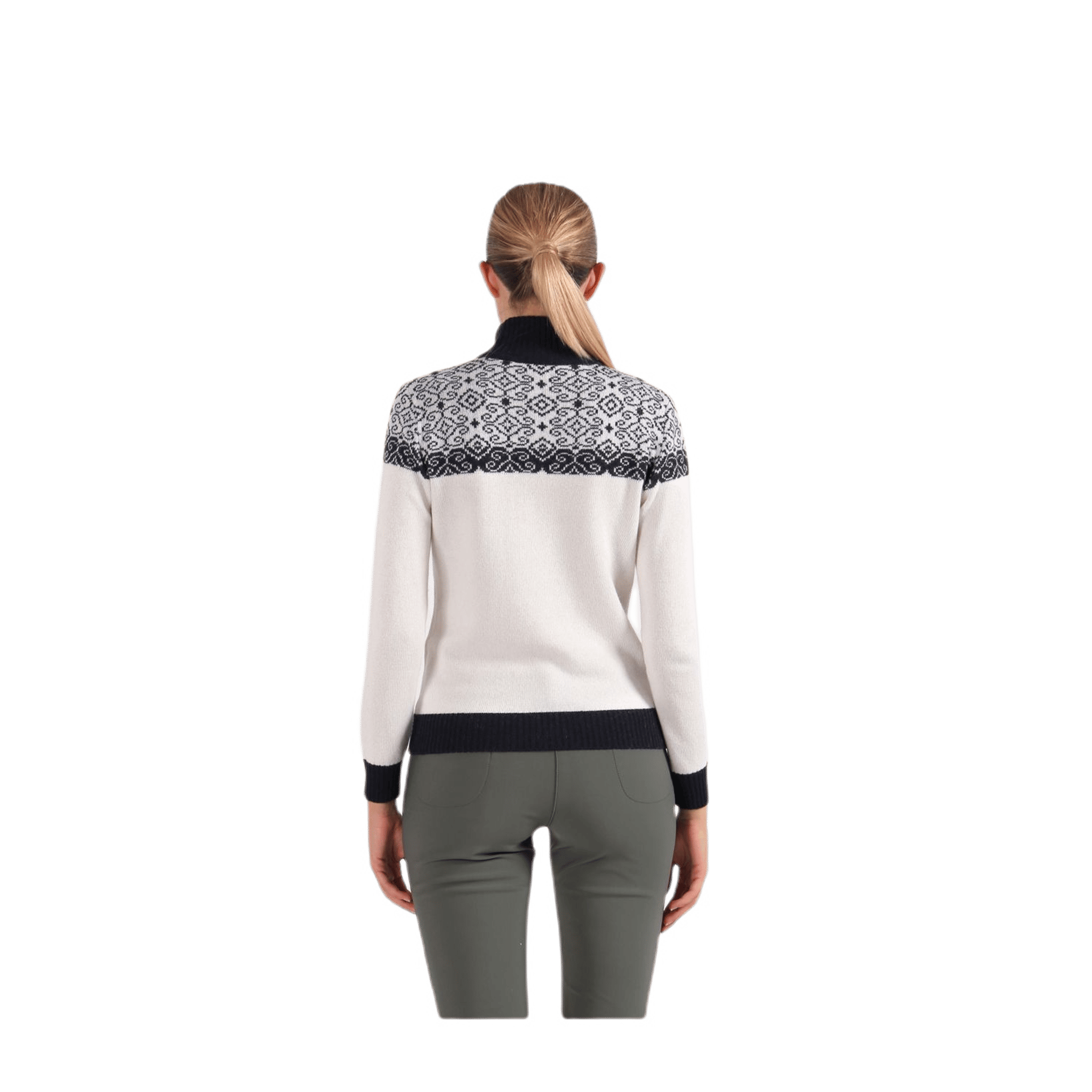 Chervo W Pullover Naka Bianco Donna