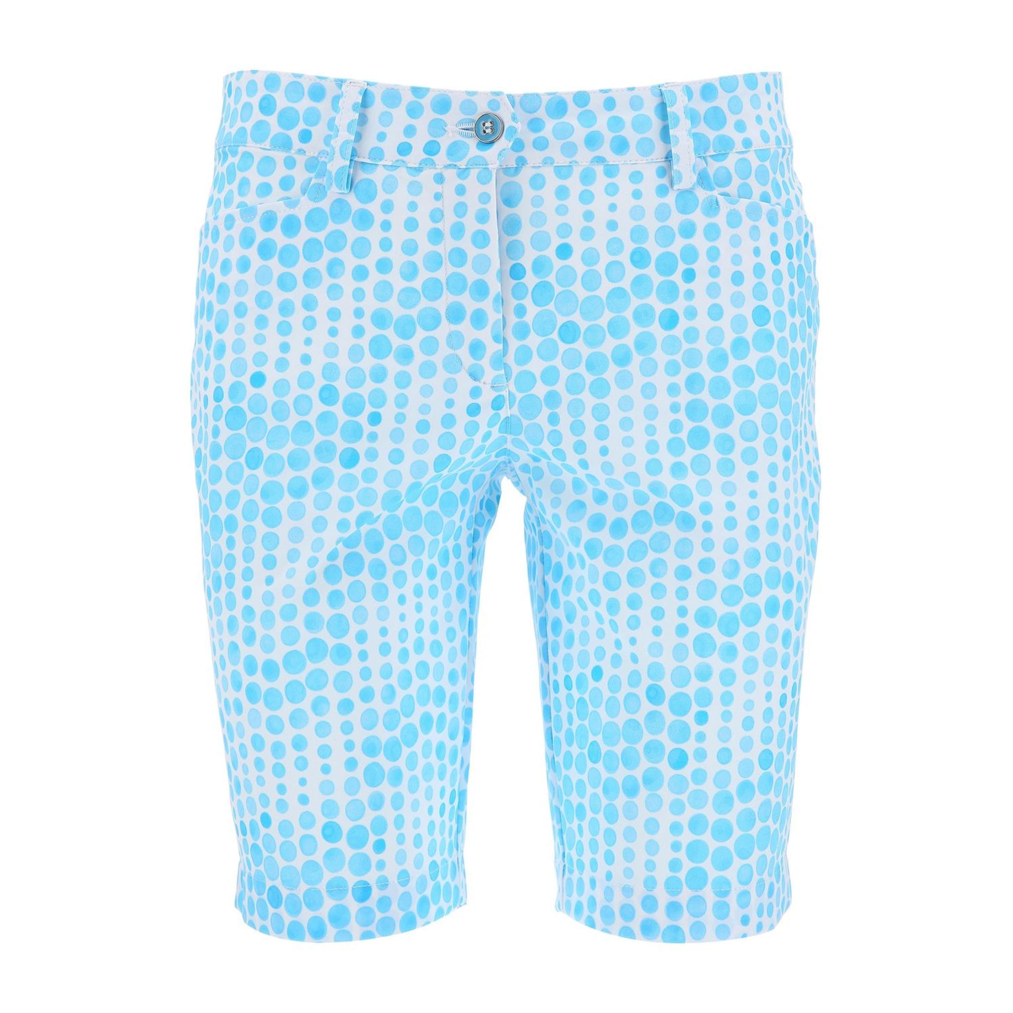 Chervo W Giuggiola Bermuda Azzurro Chiaro a Pois Donna