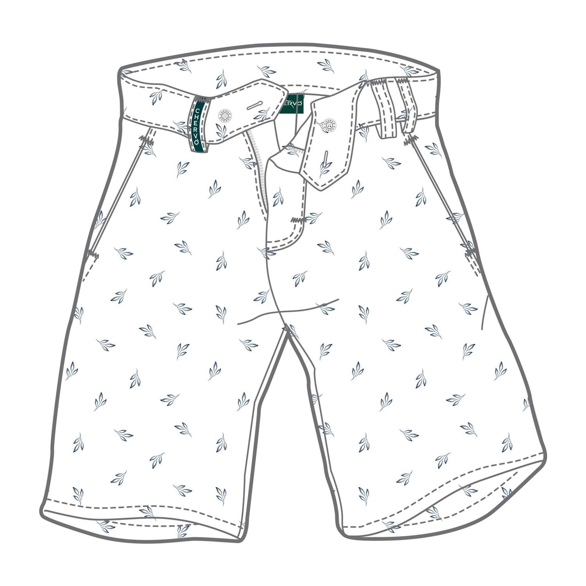 Chervo M Giovedi Bermuda Bianco (Modello Piccolo) 48 Uomo