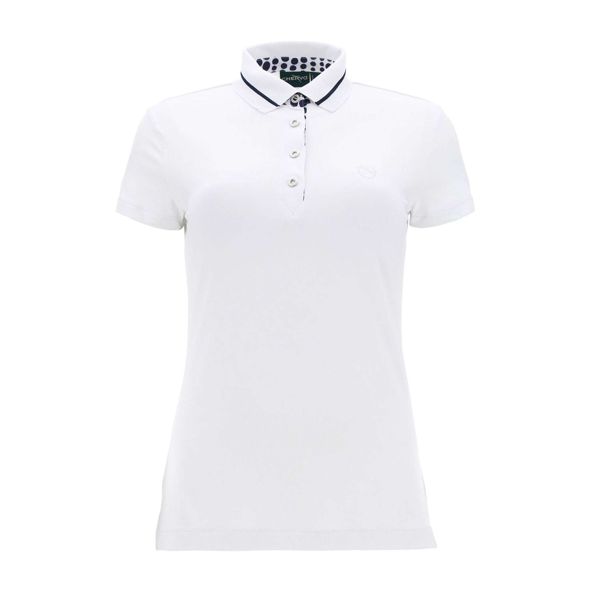 Chervo W Aracela SS Polo Bianco Donna