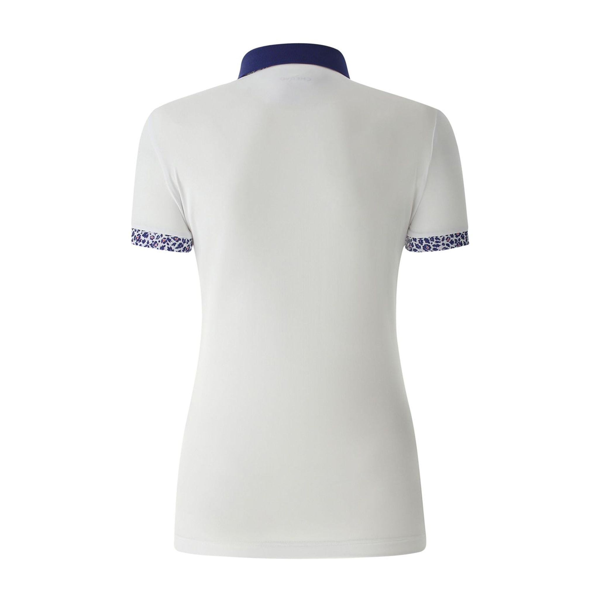 Chervo W Angelie SS Polo Bianco (Modello Colletto e Maniche) Donna