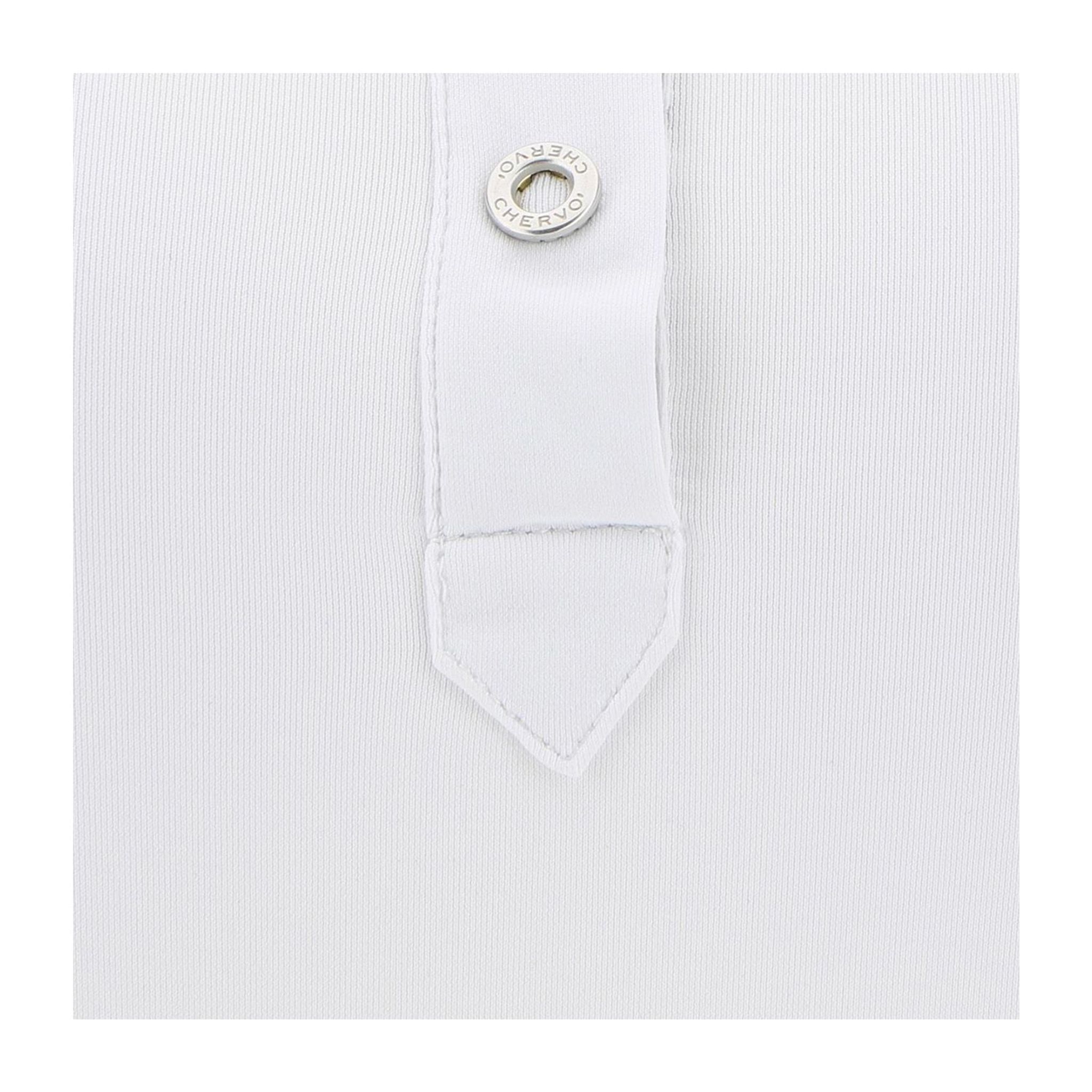 Chervo W Aibo SS Polo Bianco/Verde fantasia Donna