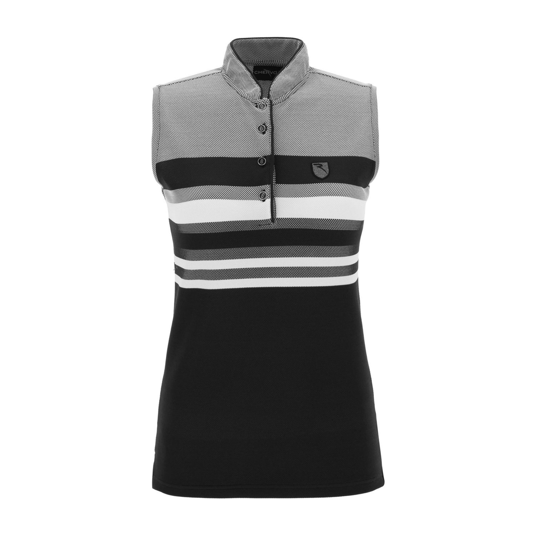 Chervo W Ami SL Polo Nero/Bianco Donna