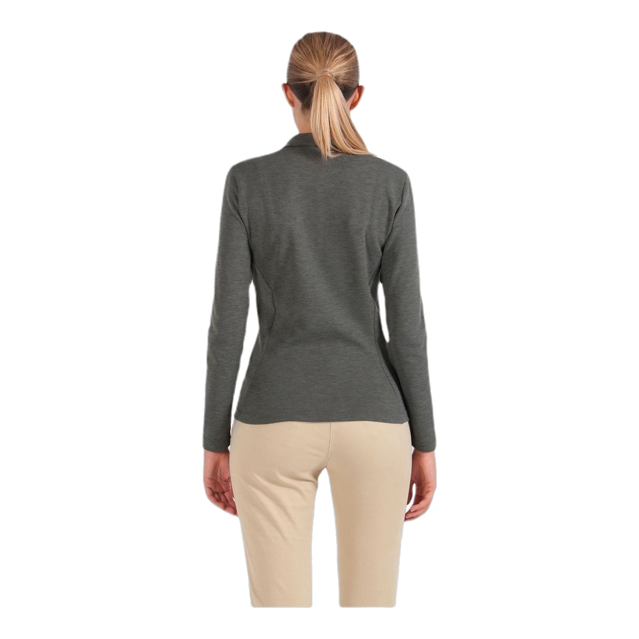 Chervo W Polo Allstop Manica Lunga Verde Donna