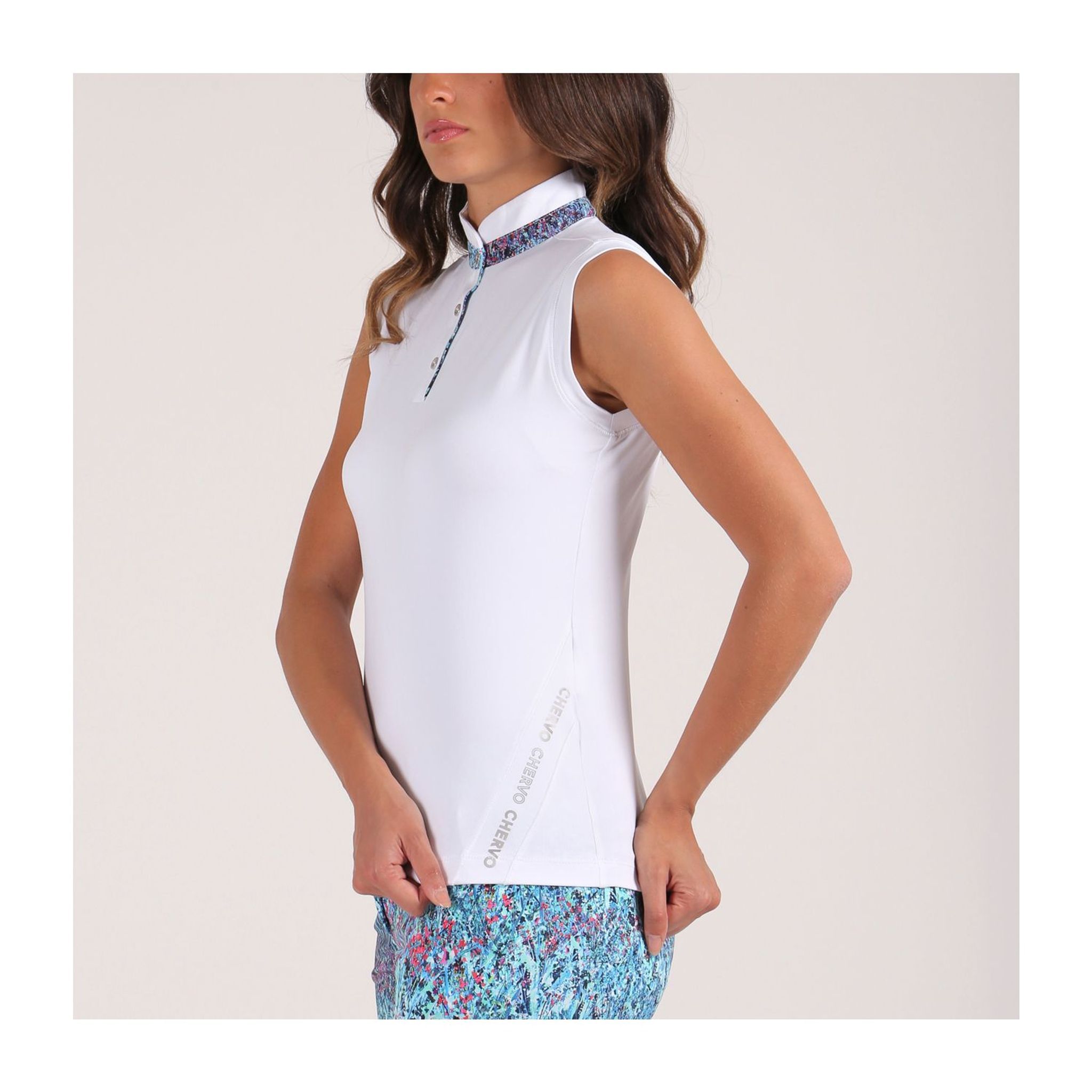 Chervo Polo Arsago W Bianco Donna