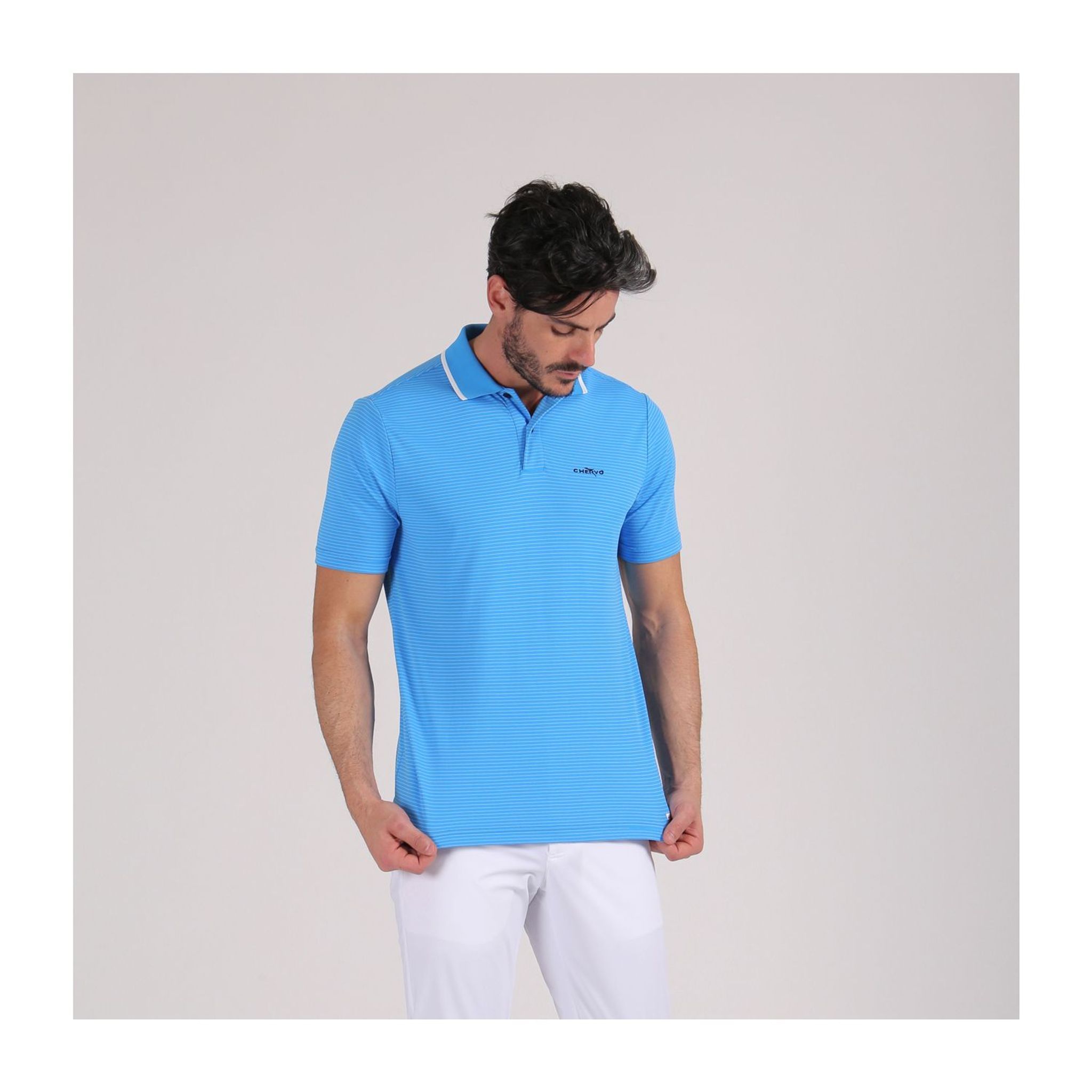 Chervo Polo Asperula Blu Uomo